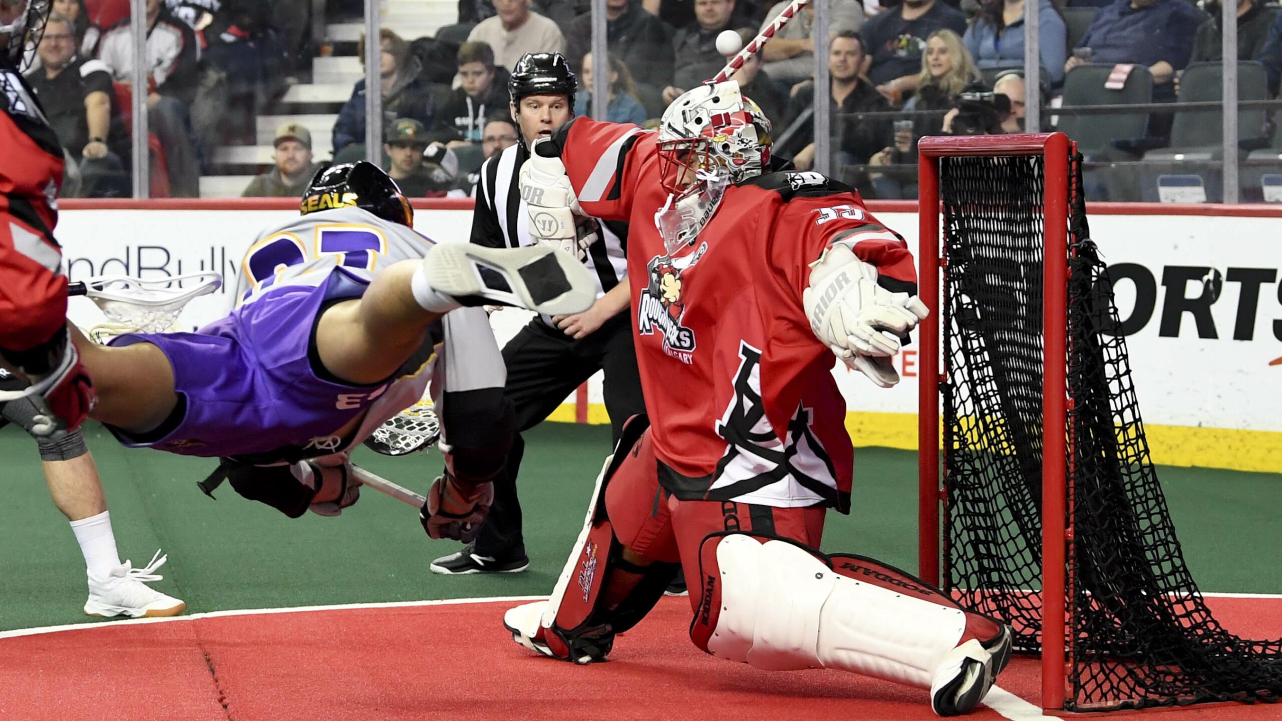Calgary Roughnecks vs San Diego Seals