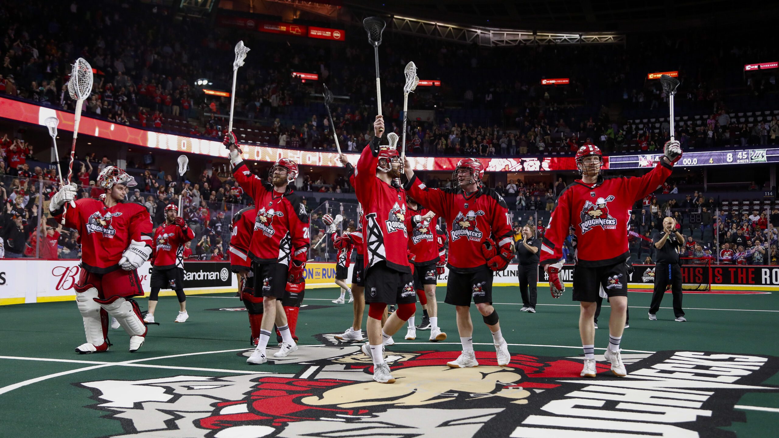 Calgary Roughnecks vs Saskatchewan Rush
