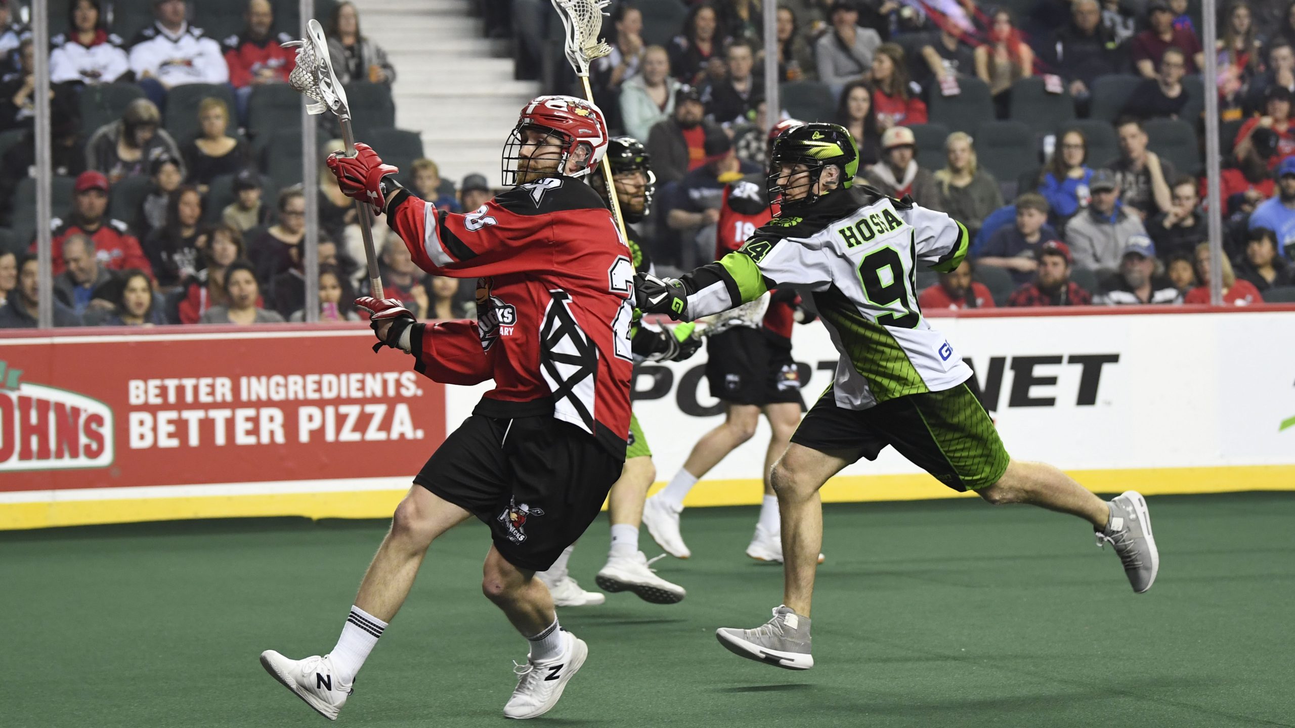 Calgary Roughnecks vs Saskatchewan Rush